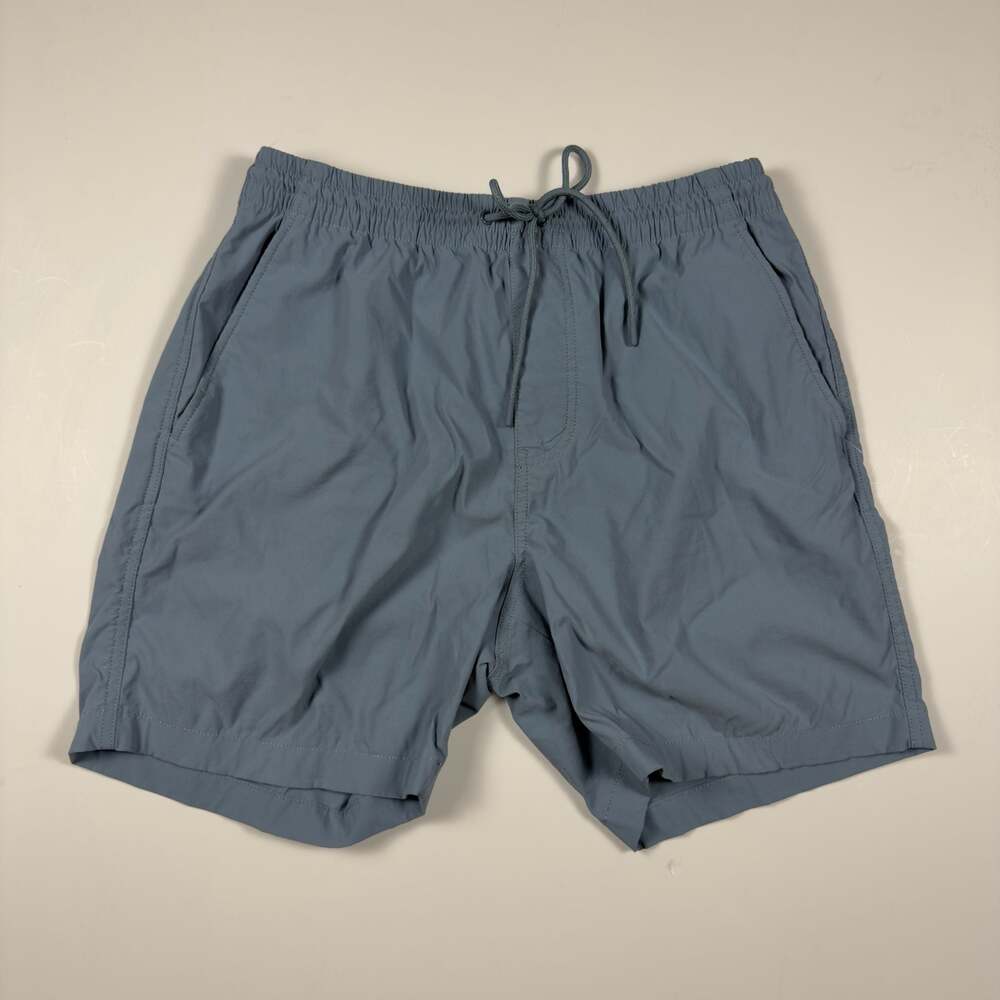 J.Crew Men's 6" Dock Short in Stretch Cotton-Nylon Sage Gray